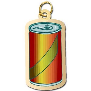 Soda Can Charm