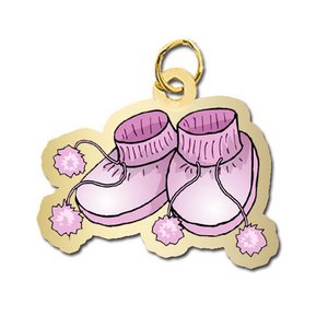 Baby Shoes   Girl Charm