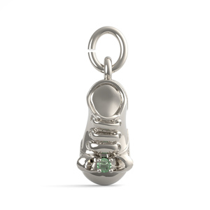 August Baby Bootie Charm