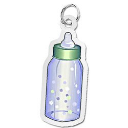 Baby Bottle Charm