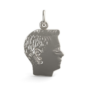 Boys Head Charm