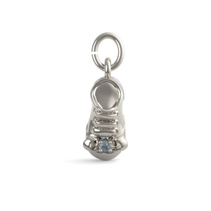 December Baby Bootie Charm
