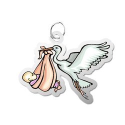Newborn Baby Girl Charm