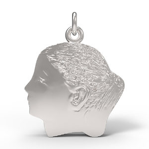 Girls Head Charm 0514 