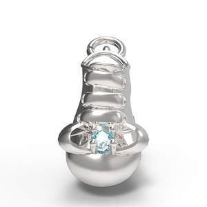 March Baby Bootie Charm
