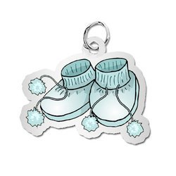 Baby Shoes   Boy Charm