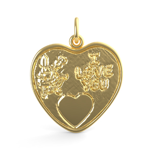 Cupid I Love You Heart Charm Style 4064 