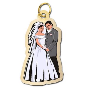 Bride and Groom Charm