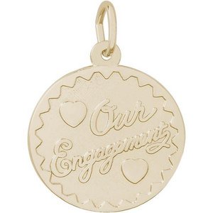 OUR ENGAGEMENT ENGRAVABLE