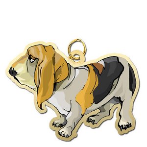 Dog   Bassett Hound Charm