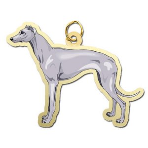 Dog   Greyhound Charm
