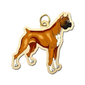 Dog   Boxer Charm