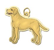 Dog    Yellow Labrador Retriever Charm