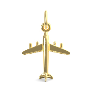 DC 8 77 Plane Charm 0632 