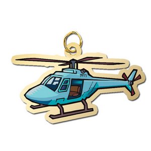 Helicopter Charm