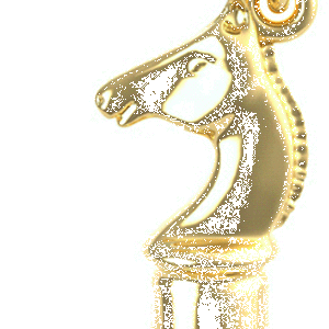 Chess Knight Charm