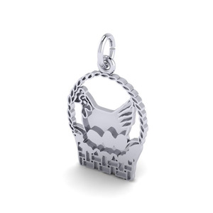 3903 Silver 03 French Hens