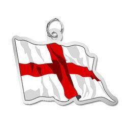 England Flag Charm