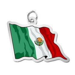 Mexico Flag Charm