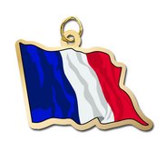 France Flag Charm
