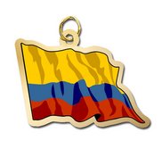 Colombia Flag Charm