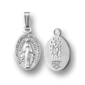 Sterling Silver Children s Miraculous Medal