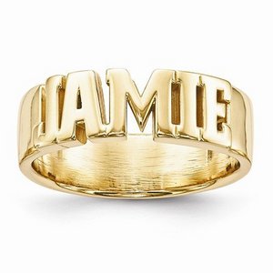 Woman s Name Ring