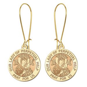 Our Lady of Perpetual Help Earrings  EXCLUSIVE 