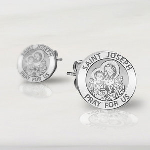 Pair of Saint Joseph Earrings