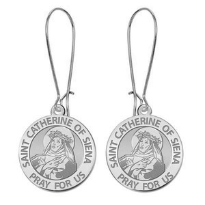 Saint Catherine of Siena Earrings  EXCLUSIVE 