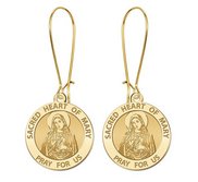 Sacred Heart of Mary Earrings  EXCLUSIVE 