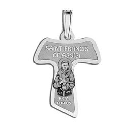 Saint Francis of Assisi    Tau Franciscan Cross Religious Medal   EXCLUSIVE 