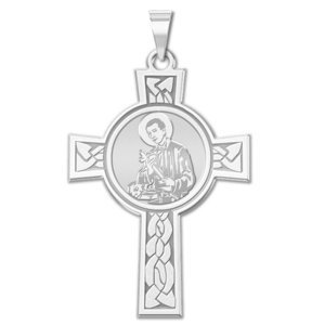 Saint Gerard Cross Religious Medal   EXCLUSIVE 