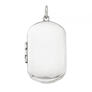 Build Your Own  2 Picture Dog Tag Locket