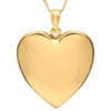 Build Your Own Gold 2 Picture Heart Locket