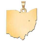 Personalized Ohio Pendant or Charm