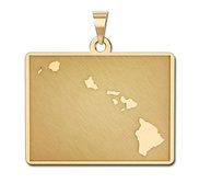 Personalized Hawaii  Pendant or Charm