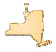 Personalized New York State Pendant or Charm