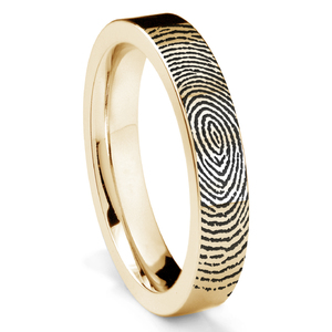 Custom Fingerprint Women s Fingerprint Ring