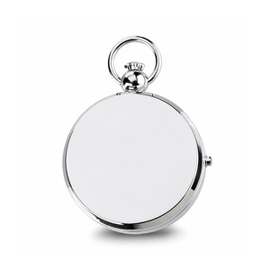 Charles Hubert Double Engraving Photo Pocket Watch
