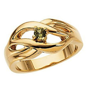 Single Birthstone Mother s Ring