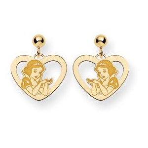Disney Snow White Dangle Post Earrings