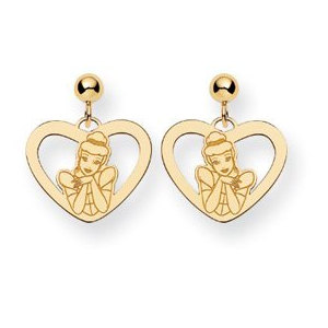 Disney Cinderella Dangle Post Earrings
