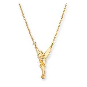 Disney 18 Inch Tinker Bell Necklace
