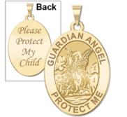 Guardian Angel  Protect My Child  Double Sided Medal   EXCLUSIVE 