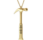 Personalized Hammer Necklace