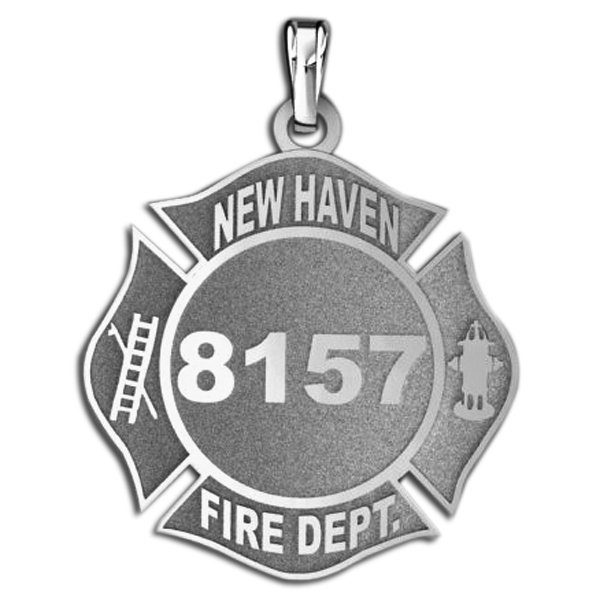 Personalized New Haven Fire Department Badge PG75581