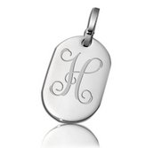 Engravable Stainless Steel Oval Dog Tag