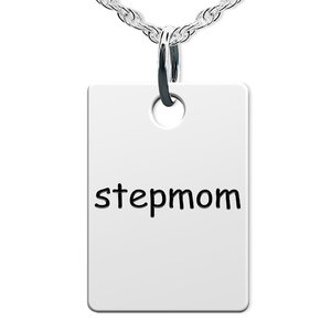 Stepmom Rectangle Shaped Charm