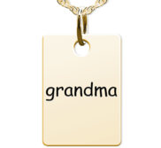 Grandma Rectangle Shaped Charm
